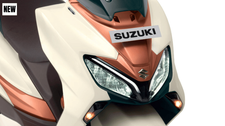 Suzuki Burgman New split headlight