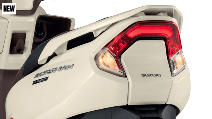 Suzuki Burgman New headlight