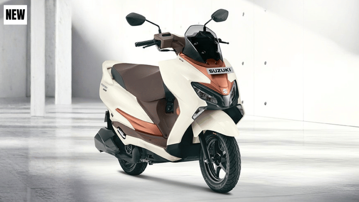 Suzuki Burgman New front three quarter 