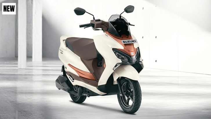 Suzuki Burgman New front three quarter
