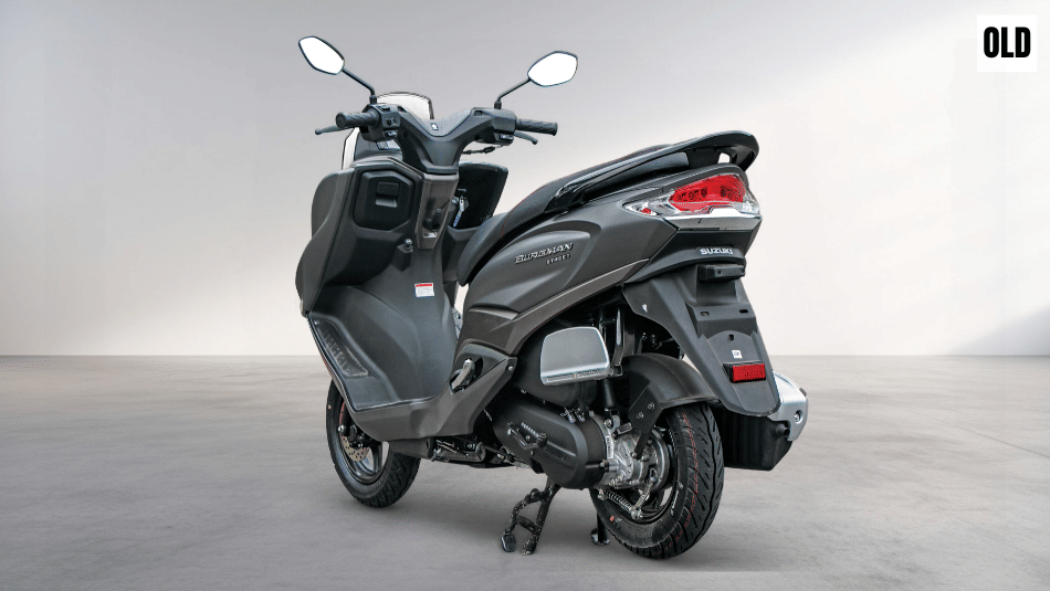 Suzuki Burgman rear three quarter