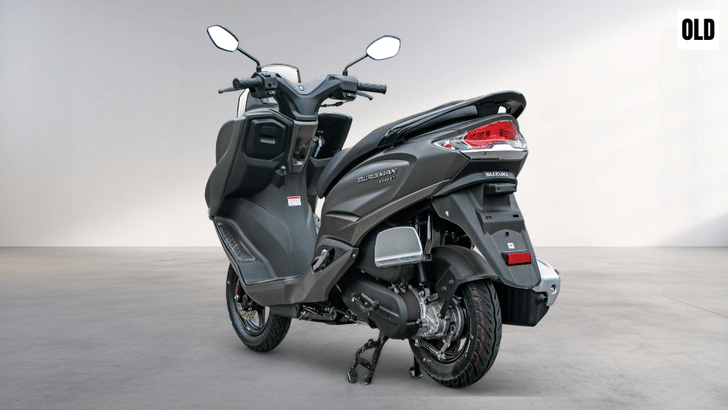 Suzuki Burgman rear three quarter