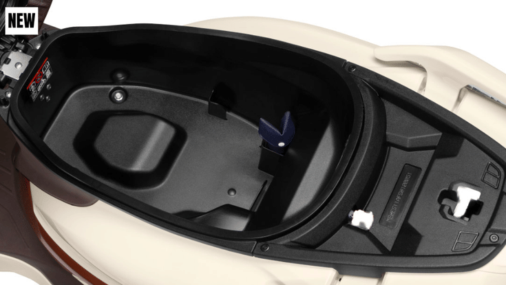 Suzuki Burgman new bootspace