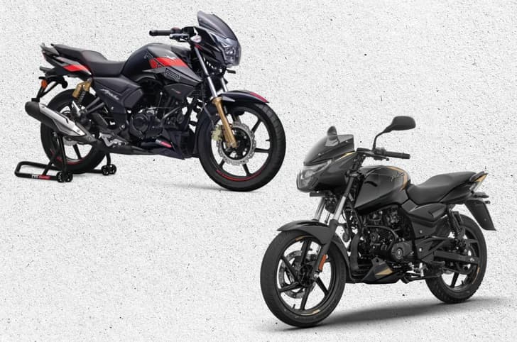Collage of Apache and Pulsar on white background