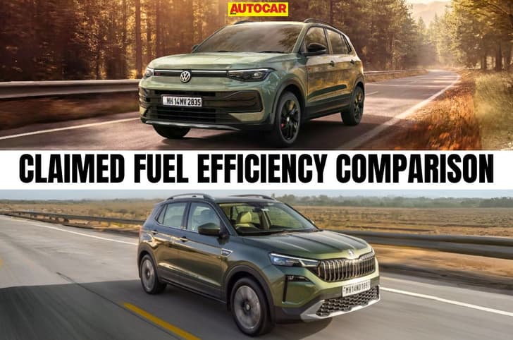 Volkswagen Taigun facelift vs Skoda Kushaq: Claimed mileage compared