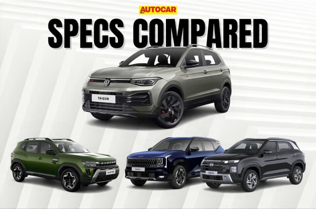 Volkswagen Taigun facelift vs rivals: Price, specifications compared