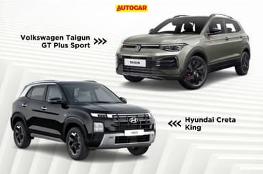 Volkswagen Taigun vs Hyundai Creta: top trim features compared