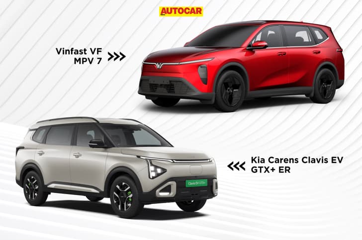 Vinfast VF MPV 7 vs Kia Carens Clavis EV compared