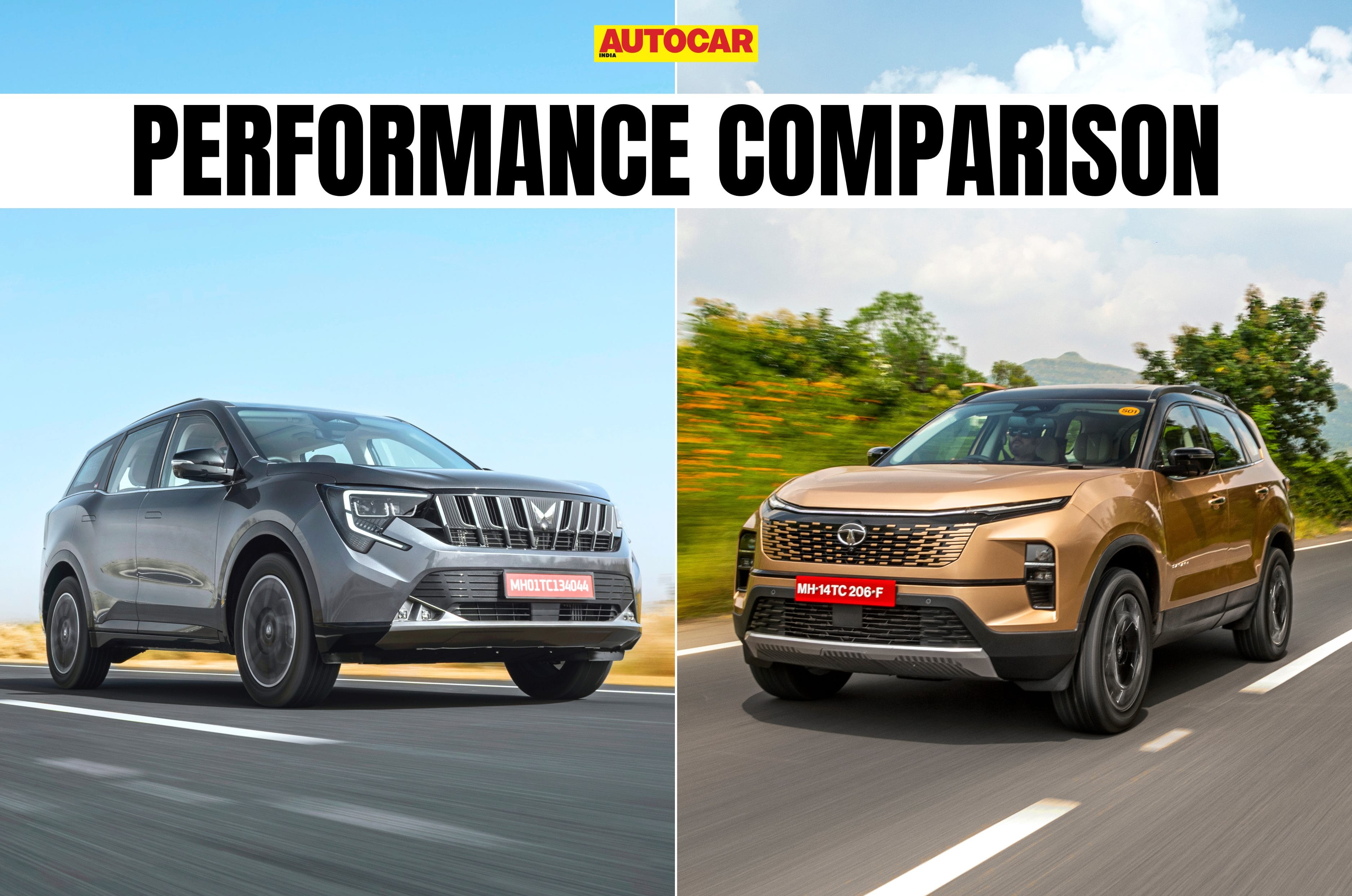 Mahindra XUV 7XO vs Tata Safari diesel automatic performance compared