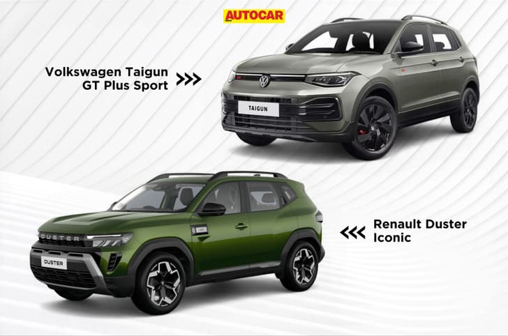Volkswagen Taigun vs Renault Duster: Whose top trim offers more value? Volkswagen Taigun vs Renault Duster: Whose top trim offers more value?