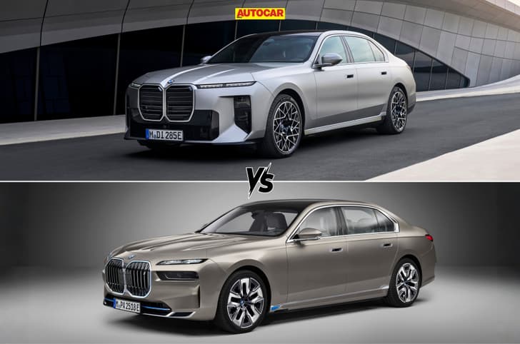 BMW 7 Series vs old model