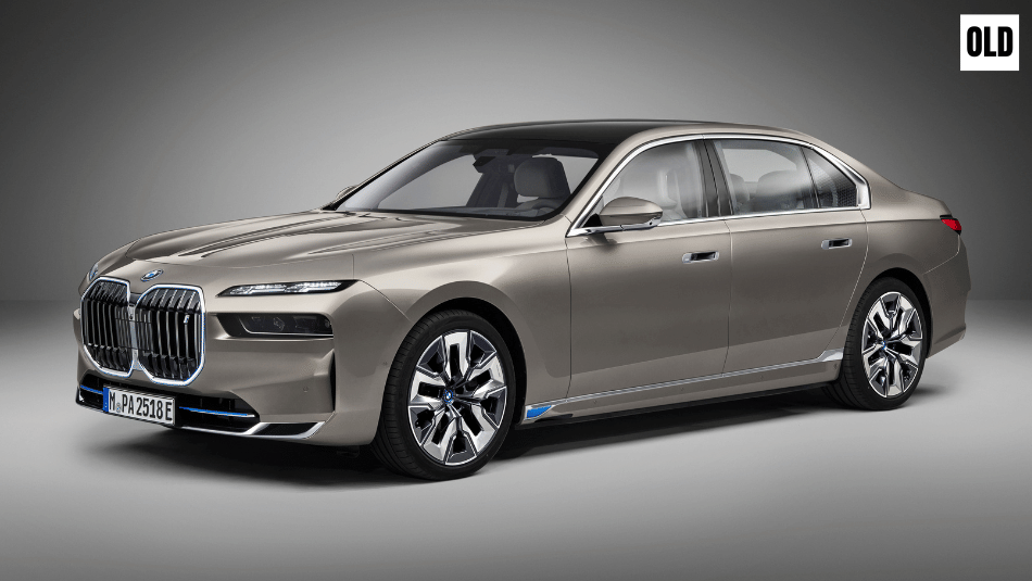 BMW 7 Series facelift old