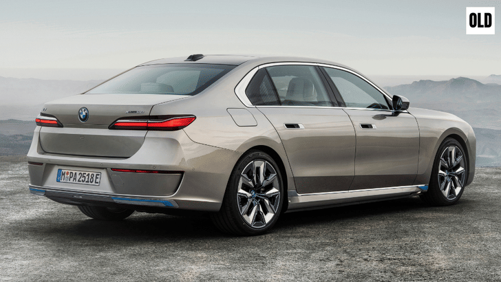 BMW 7 Series facelift old