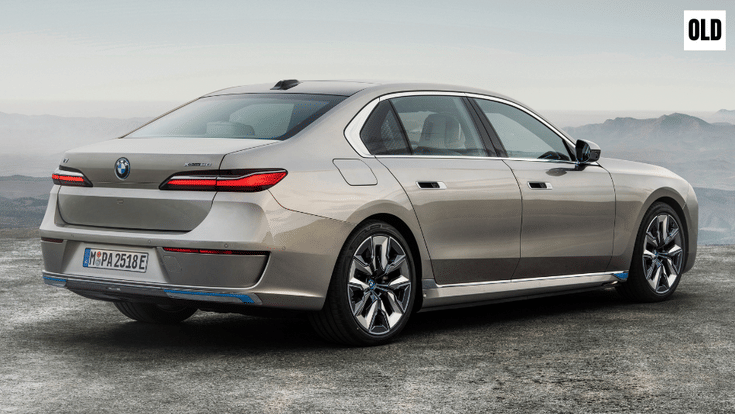 BMW 7 Series facelift old