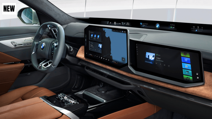 BMW 7 Series facelift interior new
