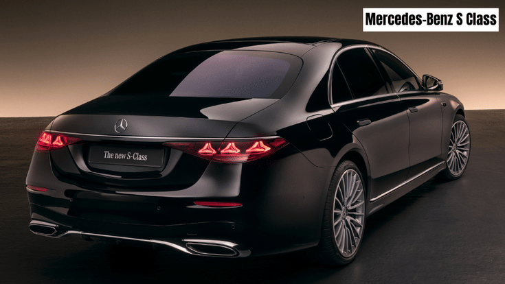 2026 Mercedes S-Class facelift rear 2026 Mercedes S-Class facelift rear