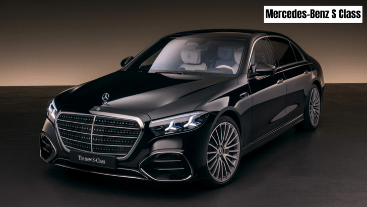 2026 Mercedes S-Class facelift front three quarter 2026 Mercedes S-Class facelift front three quarter