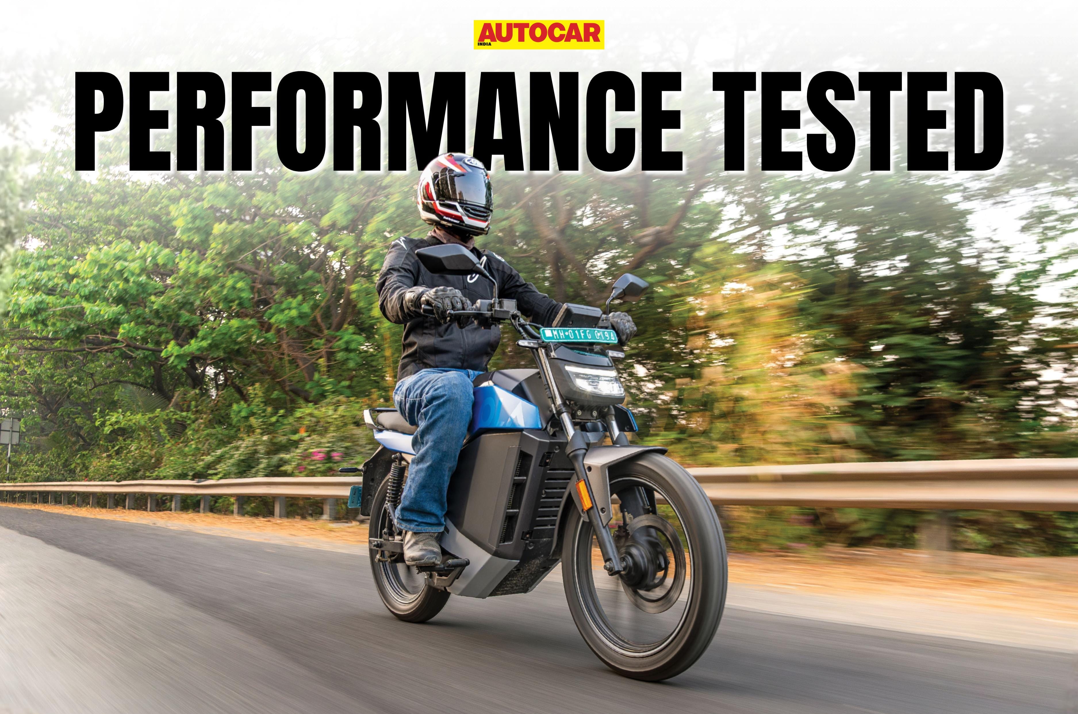 Ola Roadster Performance Tested and Explained Lead Image Tracking Shot