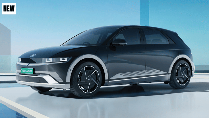 New Hyundai Ioniq 5 facelift front quarter static