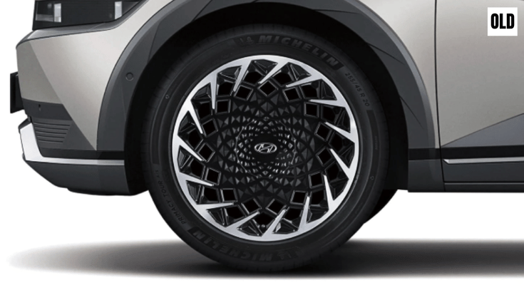 Old Hyundai Ioniq 5 wheel design