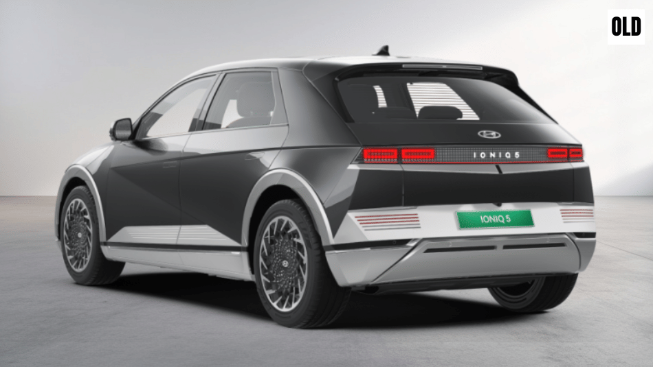Old Hyundai Ioniq 5 rear quarter static