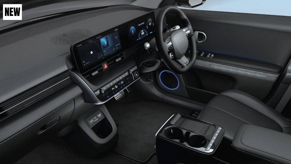 New Hyundai Ioniq 5 facelift dashboard