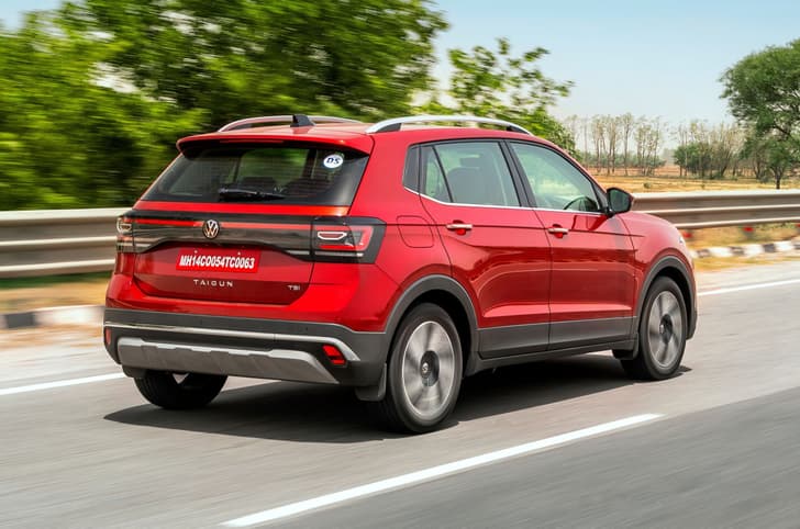 2 reasons to buy the 2026 Volkswagen Taigun, 2 reasons not to Volkswagen Taigun rear quarter panning