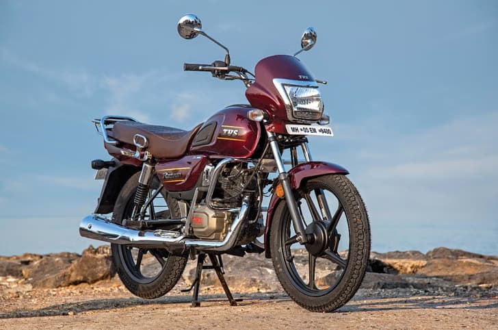 TVS Radeon front 3/4th static