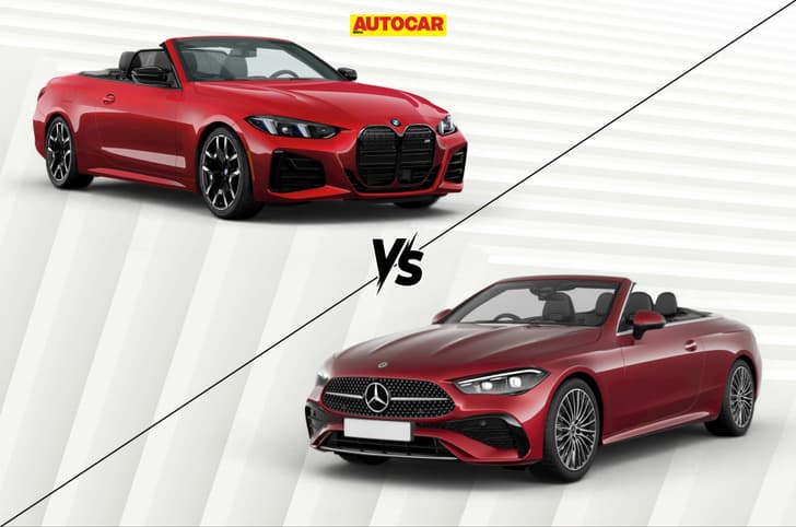 BMW M440i xDrive Convertible vs Mercedes-Benz CLE 300 Convertible Spec Comparison