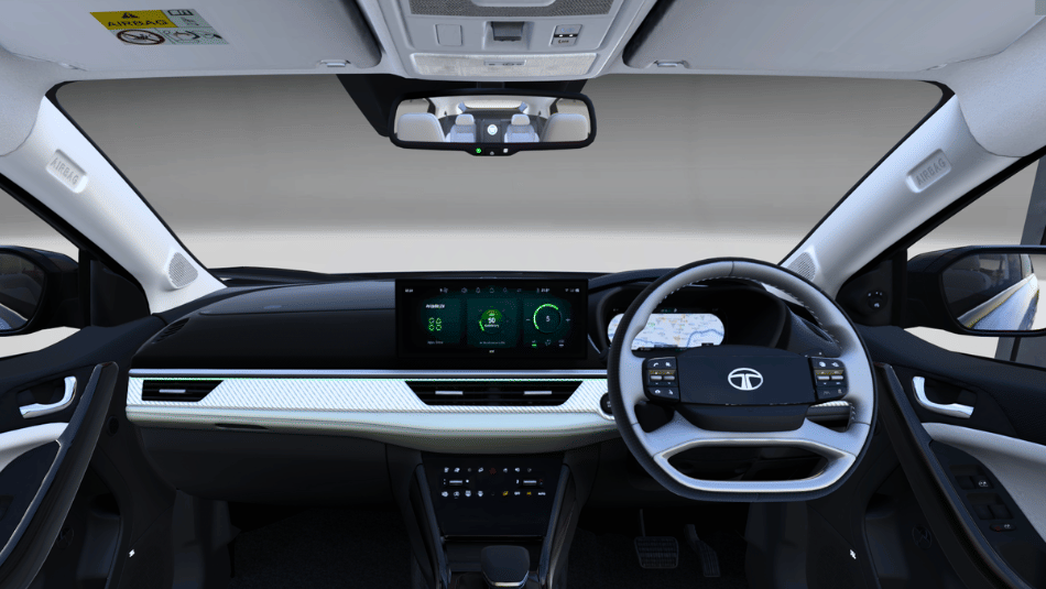 Tata Curvv EV Empowered X interior
