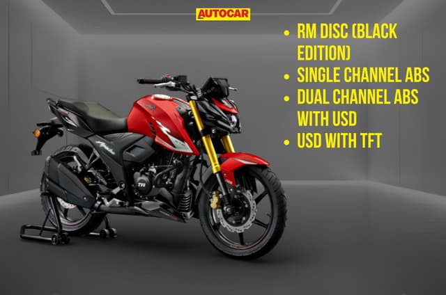 Updated TVS Apache RTR 160 4V price and variants explained