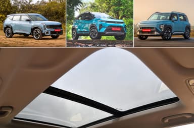 10 cheapest cars with panoramic sunroof in India