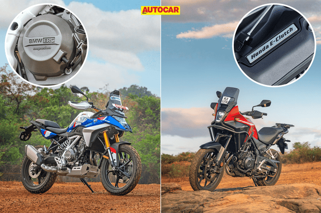 Honda NX500 E-Clutch vs BMW F 450 GS Easy Ride Clutch: What’s different?