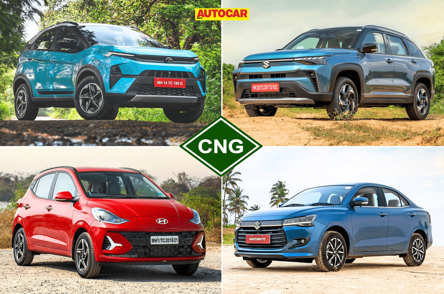 Every CNG-powered car sold in India