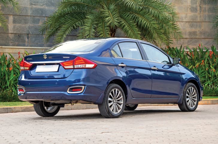 Maruti Suzuki Ciaz rear quarter static