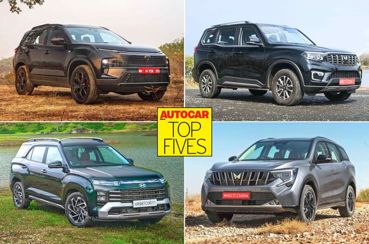 Top Five 7-seater SUVs Top Five 7-seater SUVs