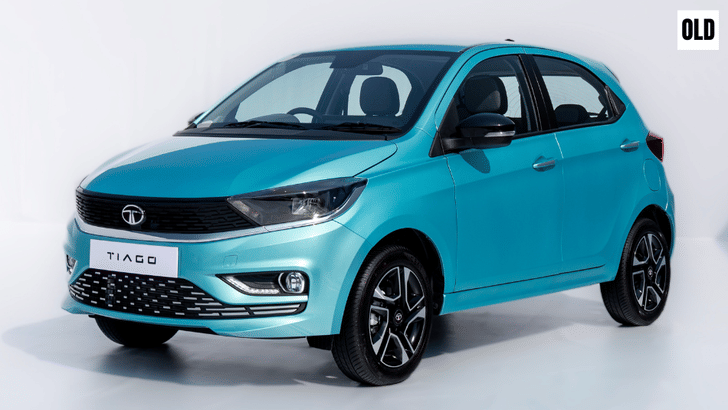 Tata Tiago old front quarter static