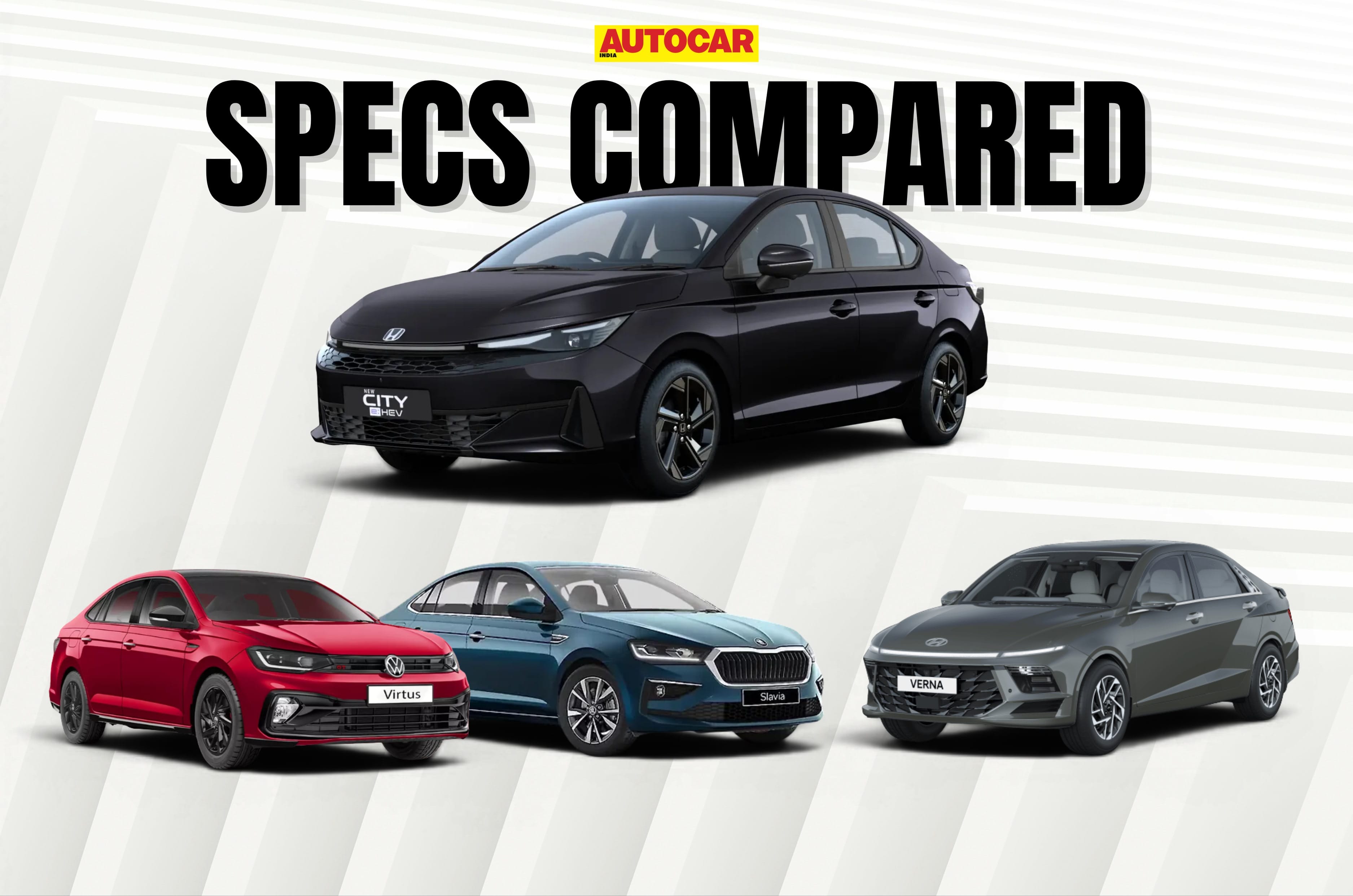 Honda City vs rivals: Specifications and price compared – Introduction Honda City vs rivals: Specifications and price compared – Introduction