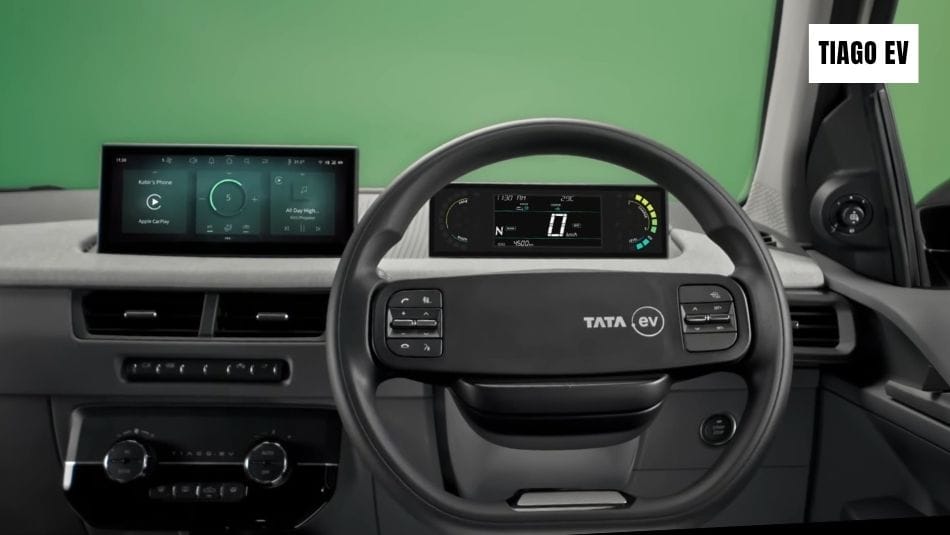 Tata Tiago EV interior