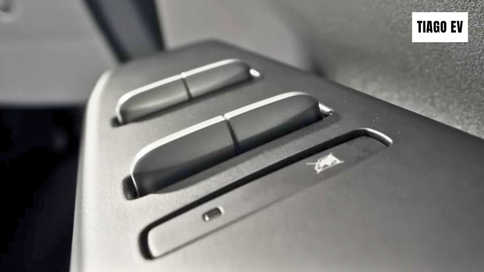 Tata Tiago EV facelift door switches