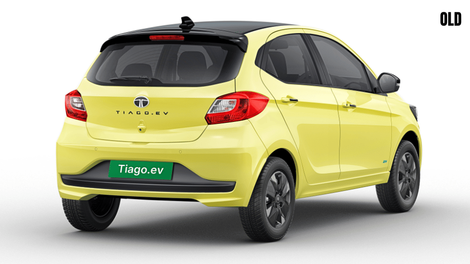 2025 Tiago EV rear quarter static