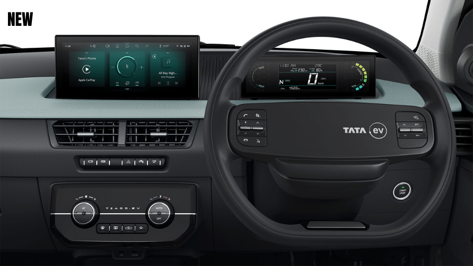2026 Tata Tiago EV interior