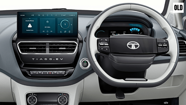 2025 Tata Tiago EV interior 2025 Tata Tiago EV interior
