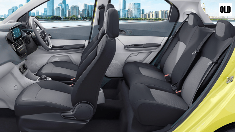 2025 Tata Tiago EV seats