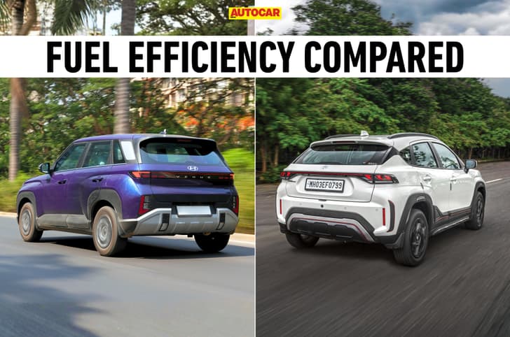 Hyundai Venue vs Maruti Fronx petrol MT real world mileage compared