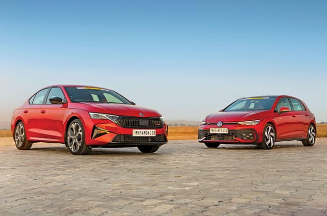 Skoda Octavia RS vs VW Golf GTI track comparison: Blood brothers
