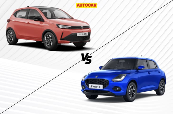 Tata Tiago Creative+ vs Maruti Swift ZXI+