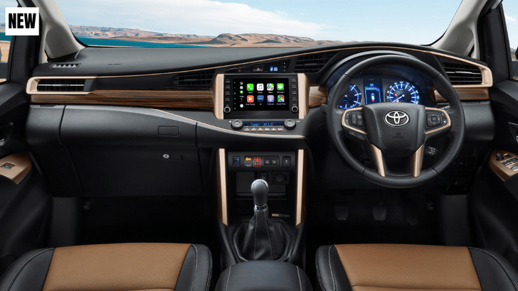 2026 Innova Crysta interior 2026 Innova Crysta interior