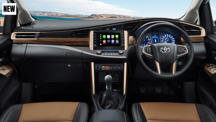 2026 Innova Crysta interior 2026 Innova Crysta interior