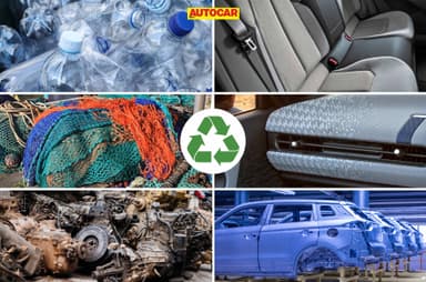 How carmakers are using recycled materials in modern cars